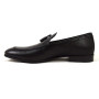 Buty męskie Pilpol Prato PW202 C267 Czarne Penny Loafers