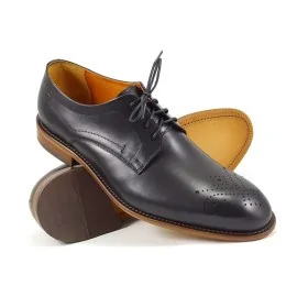 buty męskie Pilpol Prato PW199 C1 Czarne Derby Rozeta