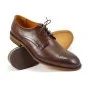 buty męskie Pilpol Prato PW199 B203 Brązowe Derby Rozeta