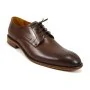 buty męskie Pilpol Prato PW199 B203 Brązowe Derby Rozeta