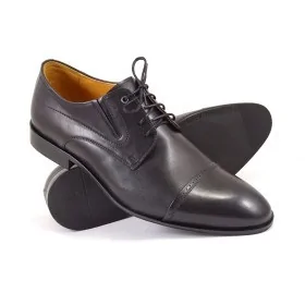 buty męskie Pilpol Prato PW209 C1 Czarne Derby