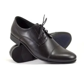 buty męskie Pilpol 1653 C60 Czarne Derby