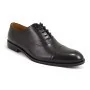 buty męskie Pilpol Prato PW211 C1 Czarne Oxfordy