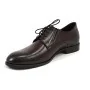 buty męskie Pilpol Prato PW165 K189 Burgundowe Derby
