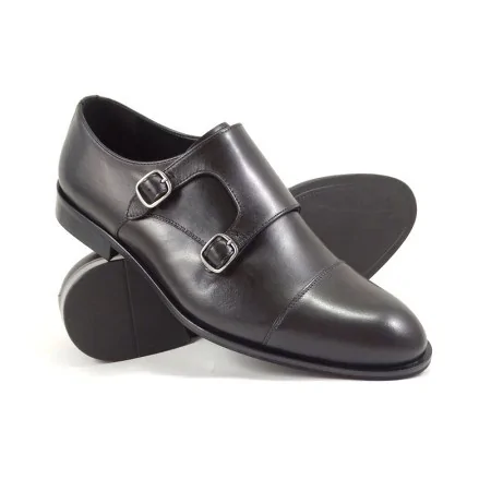 buty męskie Pilpol Prato PW220 C1 Czarne Monki
