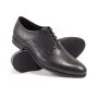 buty męskie Pilpol Prato PW224 C274 Czarne Oxfordy