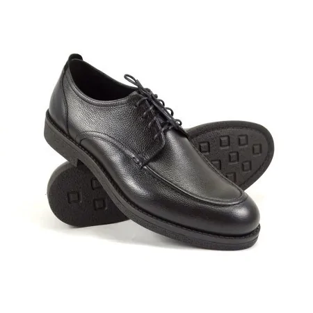 buty męskie Pilpol Prato PC242 R446 Czarne Półbuty Casual