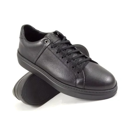 buty męskie Pilpol Plaro 1024 C213 Czarne Półbuty Casual Trampki