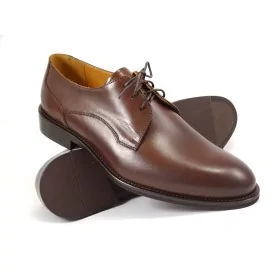 buty męskie Pilpol Prato PW219 B419 Brązowe Derby