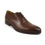 buty męskie Pilpol Prato PW224 B419 Brązowe Oxfordy