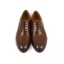 buty męskie Pilpol Prato PW224 B419 Brązowe Oxfordy
