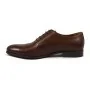 buty męskie Pilpol Prato PW224 B419 Brązowe Oxfordy