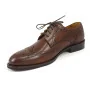 buty męskie Pilpol Prato PW217 B203 Brązowe Brogsy-Derby