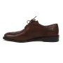 buty męskie Pilpol Prato PW217 B203 Brązowe Brogsy-Derby