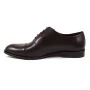 buty męskie Pilpol Prato PW211 K189 Burgundowe Oxfordy