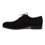 buty męskie Pilpol Prato PW218 BC207 Czarne Zamszowe Derby