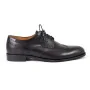 Buty męskie Pilpol Prato PW217 C1 Czarne Brogsy-Derby
