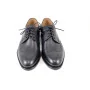 Buty męskie Pilpol Prato PW217 C1 Czarne Brogsy-Derby
