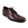 buty męskie Pilpol Prato PC010 K193 Burgundowe Derby