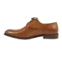 Buty męskie Pilpol Prato PW213 B158 Brązowe Derby