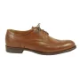 Buty męskie Pilpol Prato PW217 B158 Brązowe Brogsy-Derby