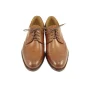 Buty męskie Pilpol Prato PW217 B158 Brązowe Brogsy-Derby