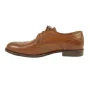 Buty męskie Pilpol Prato PW217 B158 Brązowe Brogsy-Derby