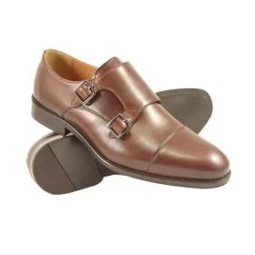 Buty męskie Pilpol Prato PW238 B203 Brązowe Monki