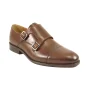Buty męskie Pilpol Prato PW238 B203 Brązowe Monki