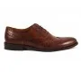 Buty męskie Pilpol 1666 B158 Brązowe Brogsy-Oxford