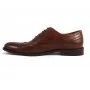 buty męskie Pilpol 1666 B158 Brązowe Brogsy-Oxford