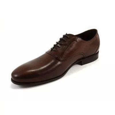 Eleganckie oxfordy orzechowe męskie – Pilpol PW089