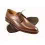 Buty męskie Pilpol Prato PW233 B203 Brązowe Derby