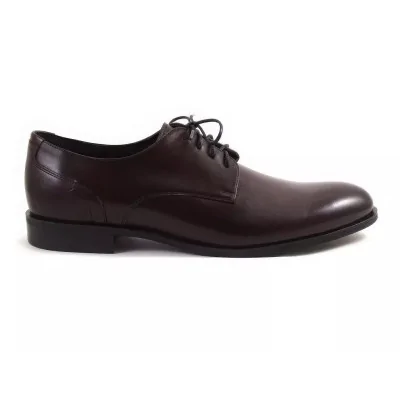 Eleganckie derby burgundowe męskie – Pilpol PW137