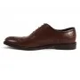 Buty męskie Pilpol 1666 B203 Brązowe Brogsy-Oxford