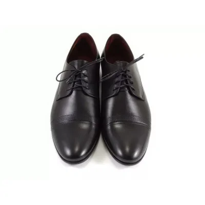 Eleganckie derby czarne męskie – Derby Czarne Pilpol 1707