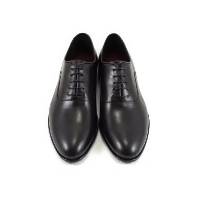 Oxfordy męskie czarne PW035 – eleganckie premium