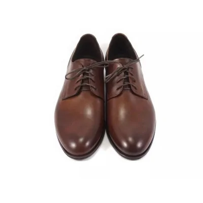 Eleganckie derby orzechowe męskie – Pilpol PW137 Eleganckie derby orzechowe męskie – Pilpol PW137