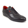 Buty Męskie Pilpol 1411 C12 Czarne Półbuty Casual