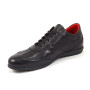 Buty Męskie Pilpol 1411 C12 Czarne Półbuty Casual