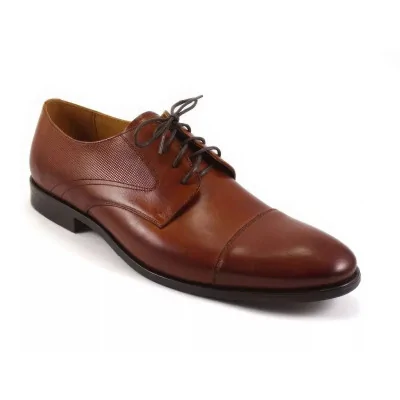 Eleganckie derby koniakowe męskie – Derby Koniakowe Pilpol 1741