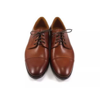 Eleganckie derby koniakowe męskie – Derby Koniakowe Pilpol 1741