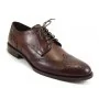 buty męskie Pilpol Prato PW054 M250 Brązowe Brogsy-Derby