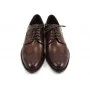 buty męskie Pilpol Prato PW054 M250 Brązowe Brogsy-Derby