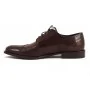 buty męskie Pilpol Prato PW054 M250 Brązowe Brogsy-Derby