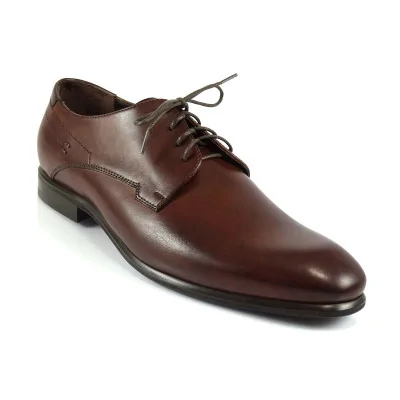 Eleganckie derby orzechowe męskie – Derby Orzechowe Pilpol Prato PW169