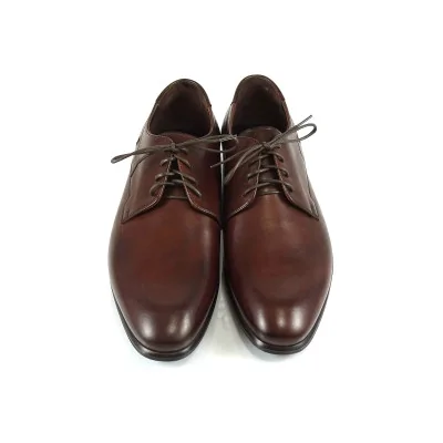 Eleganckie derby orzechowe męskie – Derby Orzechowe Pilpol Prato PW169