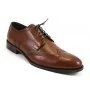buty męskie Pilpol Prato PW054 W760 Brązowe Brogsy-Derby
