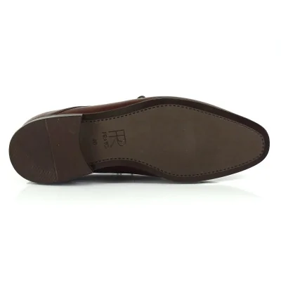 Eleganckie derby orzechowe męskie – Derby Orzechowe Pilpol Prato PW169