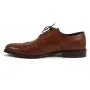 buty męskie Pilpol Prato PW054 W760 Brązowe Brogsy-Derby
